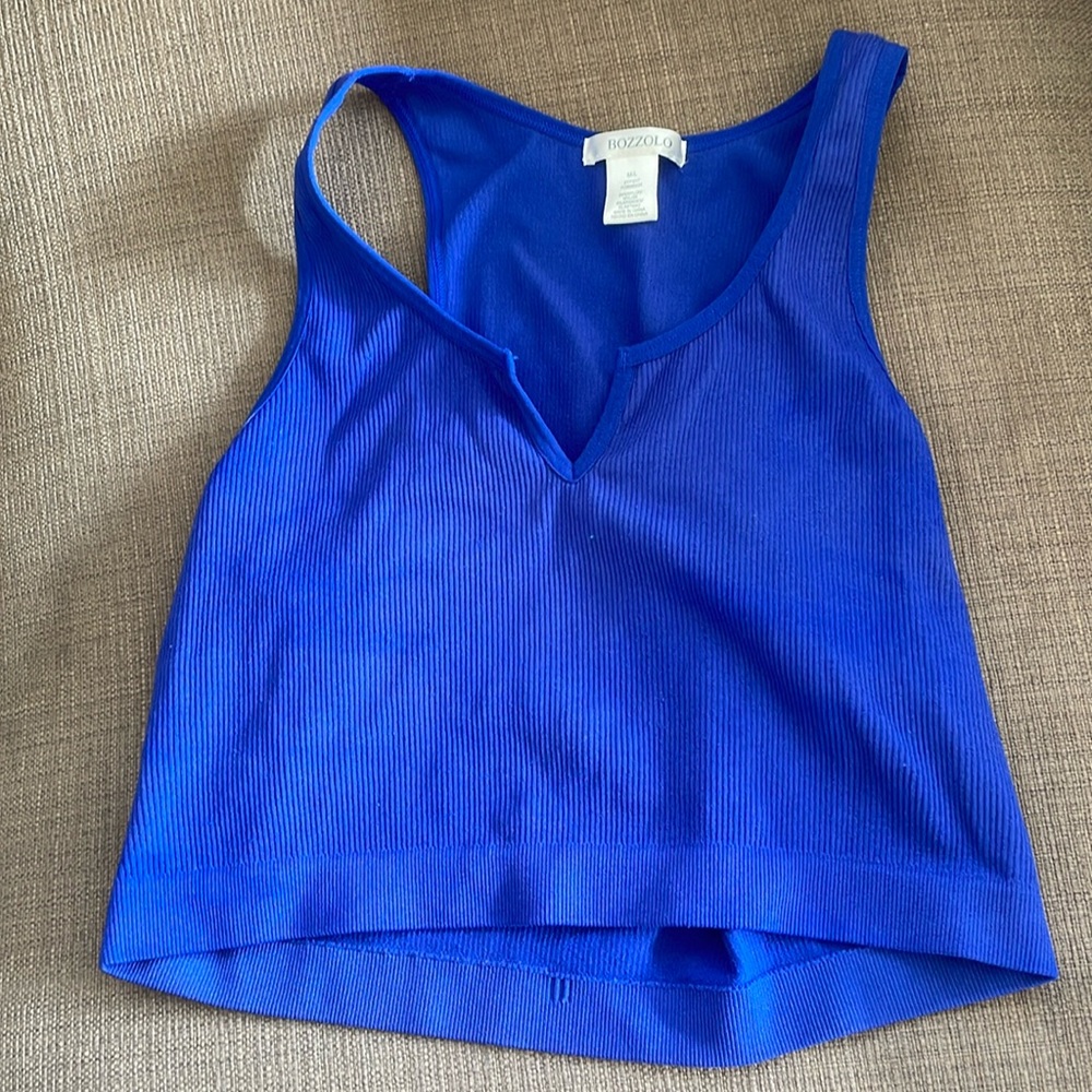 Blue top